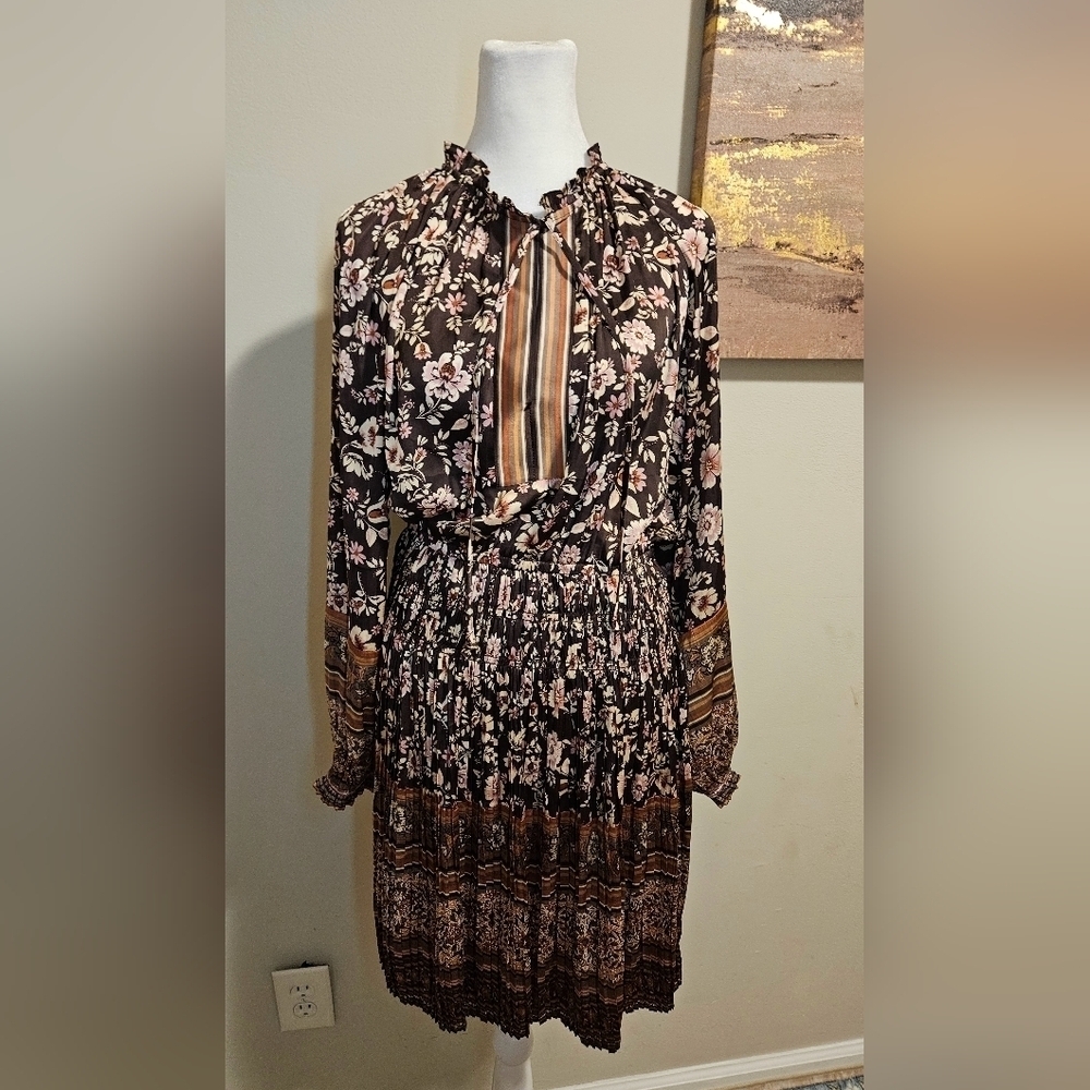 ANTHROPOLOGIE Current Air Alyce Mini Dress. Size small NWT - Picture 11 of 16